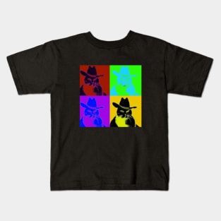 Warhol Cats Kids T-Shirt